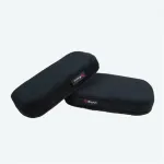 Arozzi Memory Foam Armrest Pads | 270x135x40 mm | Black