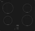 Bosch Serie 2 PUG611AA5E hob Black Countertop 60 cm Zone induction hob 4 zone(s)