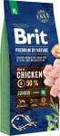 BRIT Premium by Nature Junior XL Chicken - dry dog food - 15 kg