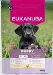 Eukanuba Life Care Puppy Large sausas maistas didelių veislių &scaron;uniukams su vi&scaron;tiena, 800 g