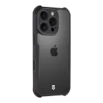 Tactical Quantum Stealth Cover for Apple iPhone 16 Pro / clear/black