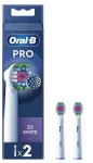 Oral-B | Replaceable Toothbrush Heads | PRO 3D White refill | Heads | Does not apply | Number of brush heads included 2