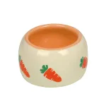 Nobby dubenėlis graužikams "Carrot", keramikinis, S, smėlinis- oranžinis, 125 ml