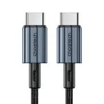 Kabelis CHOETECH Type-C - Type-C, PD60W, juodas, 2m