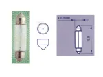 Lemputė NARVA 5W 12V SV8,5 C5W