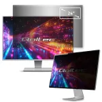 Qoltec Privacy filter 24" | 16:9 | Eye protection | Panoramic