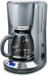 Ecost prekė po grąžinimo, Skaitmeninis kavos aparatas Russell Hobbs Inspire, pilkos spalvos