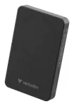 Verbatim 32227 Charge 'n' Go Essentials Magnetic Wireless I&scaron;orinė baterija Power Bank 10000mAh Juoda