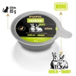 PUPIL Premium Kitten rabbit mono - wet cat food - 85g