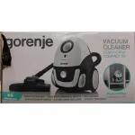 SALE OUT. | Gorenje | Vacuum cleaner | VCEA11CXWII | Bagged | 750 W | Operating radius 15 m | White | Warranty 24 month(s) | DAMAGED PACKAGING