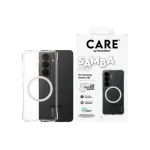 CARE by PanzerGlass Samba Case Transparent w. White Qi Samsung New Galaxy S26 | PanzerGlass