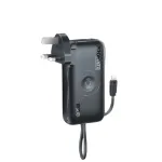 Promate PowerPack-10i Charger Power Bank 22W / 10000mAh / USB-C / QC3.0 / iWatch 2,5W / 220V EU/US/UK