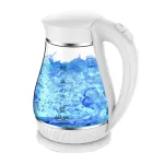 Adler | Kettle | AD 1274 | Electric | 2200 W | 1.7 L | Polypropylene/Glass | 360&deg; rotational base | White