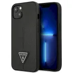 Guess GUHCP13SPSATLK Hardcase Saffiano Triangle Logo for iPhone 13 mini 5,4" / black