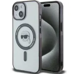 Karl Lagerfeld KLHMP15MHKHNOTK iPhone 15 Plus/14 Plus 6.7" transparent hardcase IML Karl`s Head Mag