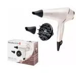 Remington | Hair dryer | ProLuxe AC9140 | 2400 W | Number of temperature settings 3 | Ionic function | Diffuser nozzle | White/Gold/Black
