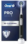Oral-B | Electric Toothbrush | Pro Series 1 Cross Action | Rechargeable | For adults | Number of brush heads included 1 | Number of teeth brushing modes 3 | Black