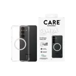 CARE by PanzerGlass Samba Case Transparent w. White Qi Samsung New Galaxy S26 Plus | PanzerGlass