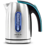 Cecotec Kettle | ThermoSense 220 Steel | Electric | 1630 W | 1.2 L | Stainless Steel | 360&deg; rotational base | Stainless Steel