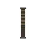 APPLE 49mm Dark Olive Alpine Loop - Small - Black Titanium Finish | Apple
