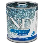 FARMINA N&D OCEAN - DOG Wet Cod&Squid ADULT 285 g (pak.6)