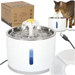 RoGer Automatic Pet Water Fountain With LED Lighting 2.4L