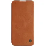 Dėklas Nillkin Qin Pro Leather Apple iPhone 14 Plus rudas