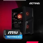 Actina 5901443421634 PC AMD Ryzen&trade; 5 7500F 32 GB DDR5-SDRAM 1 TB SSD NVIDIA GeForce RTX 5060 Ti Midi Tower Black