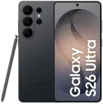 Samsung Galaxy S26 Ultra 5G (S948) | Black | 6.9 " | Dynamic LTPO AMOLED 2X | 3120 x 1440 pixels | Qualcomm | Snapdragon 8 Elite Gen 5 | Internal RAM 12 GB | 512 GB | Dual SIM | 4G | 5G | Main camera resolution 200+50+10 MP | Secondary camera resolut ...