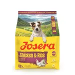 Josera Mini Chicken and Rice sausas pa&scaron;aras mažų veislių &scaron;unims su pauk&scaron;tiena, 900 g