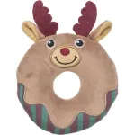 TRIXIE Xmas Spurga-briedis, pliu&scaron;as, 14 cm, su garsu (pak.3)