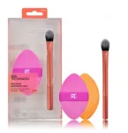 Real Techniques Precision Perfection Duo Makeup Tools Set (Brush + Sponge)