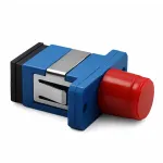 Qoltec Adapter fiber optic hybrid SC/UPC - ST/UPC | Simplex | Multimode