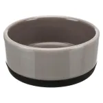 Trixie Dubenėlis, keramika/guma, 0.75 l/16 cm, pilkas
