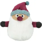TRIXIE Xmas Kalėdų senelis, pliu&scaron;as, 20 cm, su garsu (pak.3)