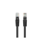 Lanberg Patchcord CAT.6 UTP 1M fluke passed 10-pack, Black | PCU6-20CC-0100-BK