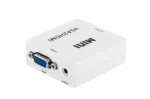 RoGer VGA to HDMI Video Signal Converter (+Audio) / white