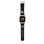Karl Lagerfeld Karl and Choupette Head NFT Watch Strap for Apple Watch 38/40/41 / Black