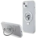 Karl Lagerfeld KLHMP15MHMRSKCH iPhone 15 Plus / 14 Plus 6.7" Hardcase Ring Stand Karl&Cho / white