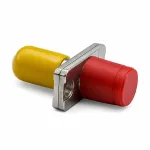 Qoltec Adapter fiber optic hybrid FC/UPC - ST/UPC | Simplex | Multimode