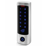 Qoltec Code lock DIONE with RFID reader Code | Card | key fob | Doorbell button | IP68 | EM