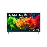 LG QNED 4K evo AI Mini LED TV | 43QNED8EB3F | 43 | Smart TV | webOS | UHD | Black