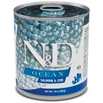 FARMINA N&D OCEAN - DOG Wet Salmon&Cod ADULT 285 g (pak.6)