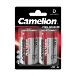 Elementai Alkaline, LR20-BP2, D, CAMELION, 2 vnt.