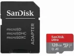 SanDisk Ultra Light microSDXC 128GB + SD Adapter Memory Card