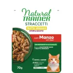 NATURAL TRAINER CAT Sterilized konservas katėms su jautiena Urinary 70g 14vnt (28)