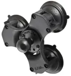 RAM TRIPLE SUCTION CUP BASE W/ 1.5" BALL