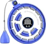 Ecost prekė po grąžinimo Hula Hoop Reifen Erwachsene, Smart Fitness Hoop, Leise Hullahub Reifen zum
