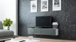 Cama TV stand VIGO 140 30/140/40 white/grey gloss