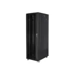 Lanberg | Rack cabinet 19" free-standing 42U/800x1000 (flat pack) | FF01-8042-12B | Black